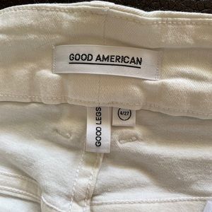 Good American, good legs painted stretchy denim!